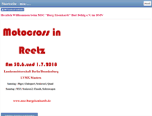 Tablet Screenshot of msc-burgeisenhardt.de